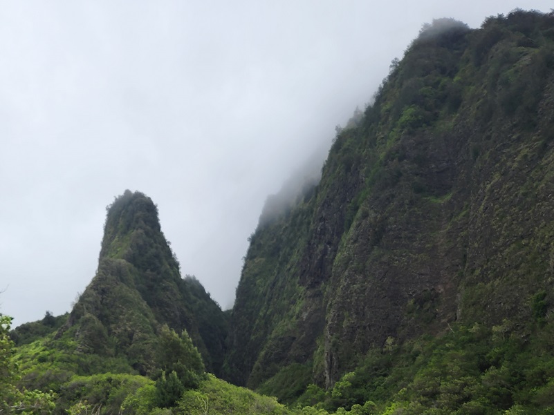 ʻIao needle at ʻIao Valley state monument.