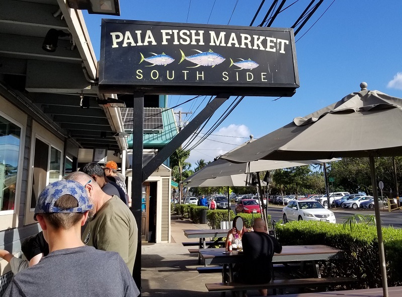 Paia Fish Market at Kihei.